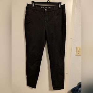 GUC Reitmans Black Stretchy High Rise Jeans - Size 30